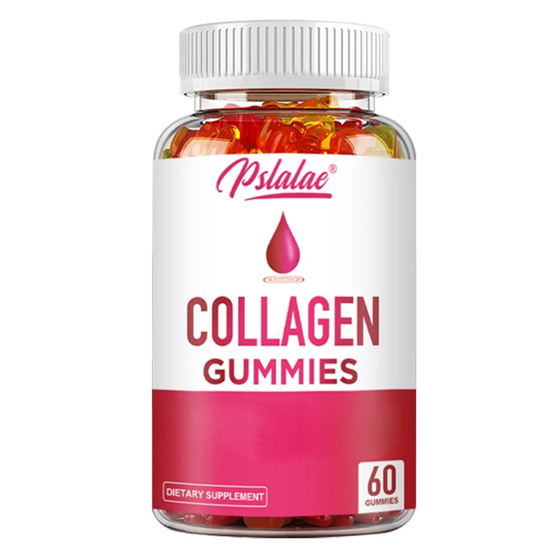 Collagen Gummies - for Hair Growth, Skin Care, Brighten Skin, Supports Bone and Joint Health - 60 Gummies