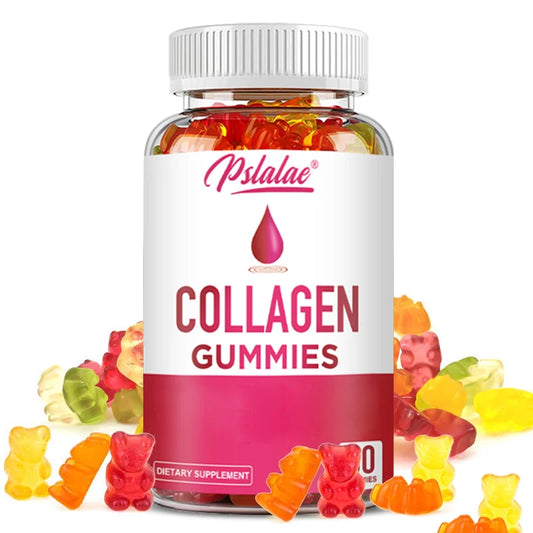 Collagen Gummies - for Hair Growth, Skin Care, Brighten Skin, Supports Bone and Joint Health - 60 Gummies