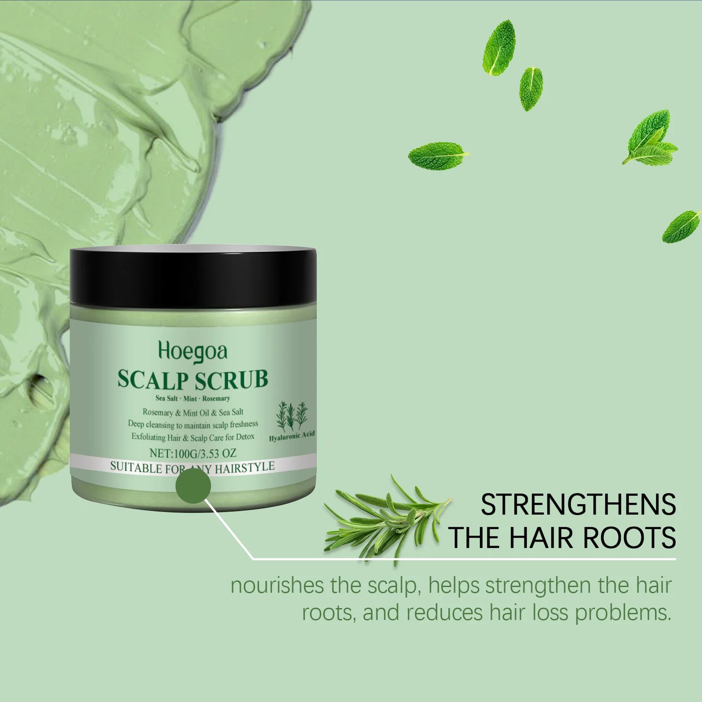 Scalp Scrub, Gentle Cleansing And Moisturizing Hair, Cool And Soothing Scalp Scrub Hot products popular choice Showing Charm