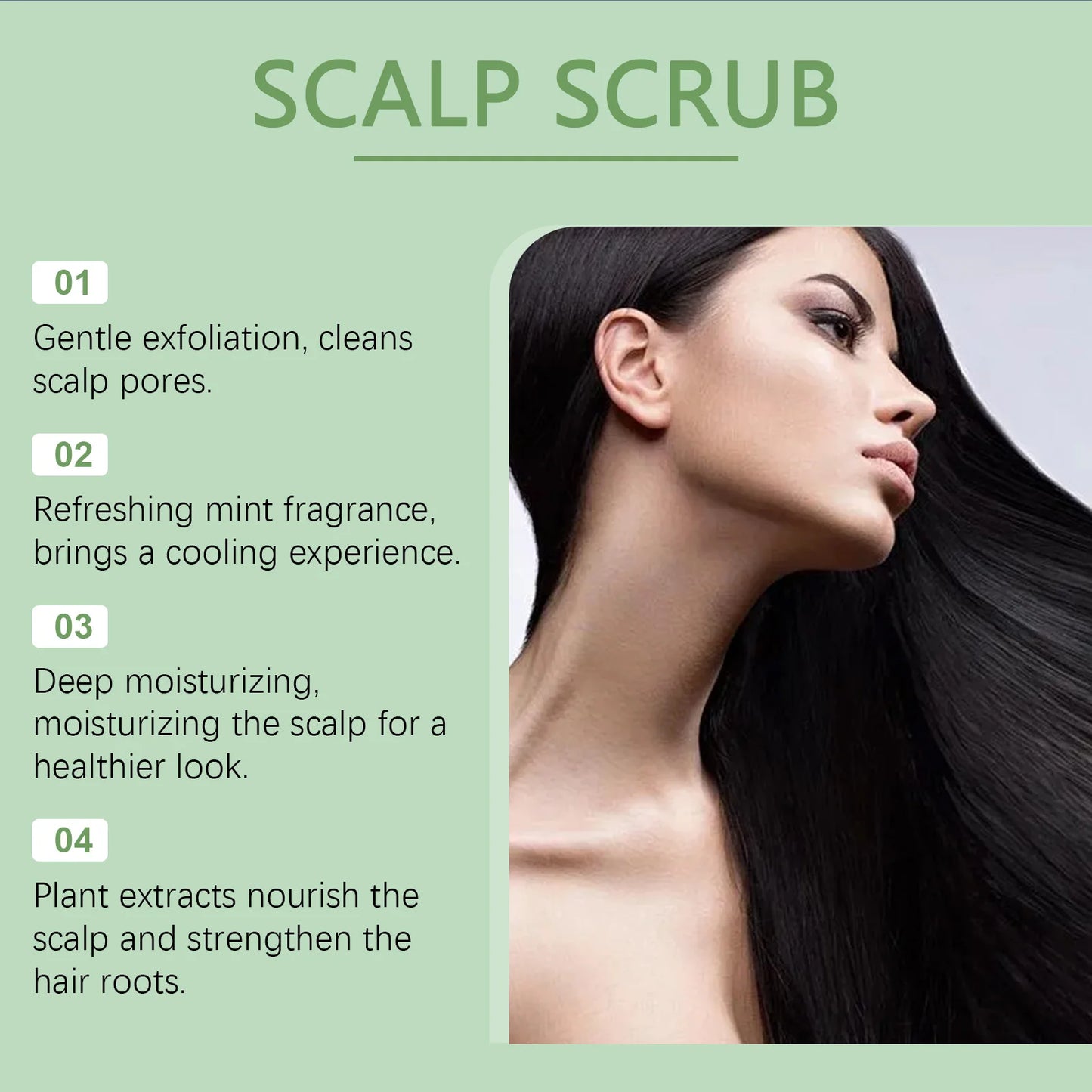 Scalp Scrub, Gentle Cleansing And Moisturizing Hair, Cool And Soothing Scalp Scrub Hot products popular choice Showing Charm